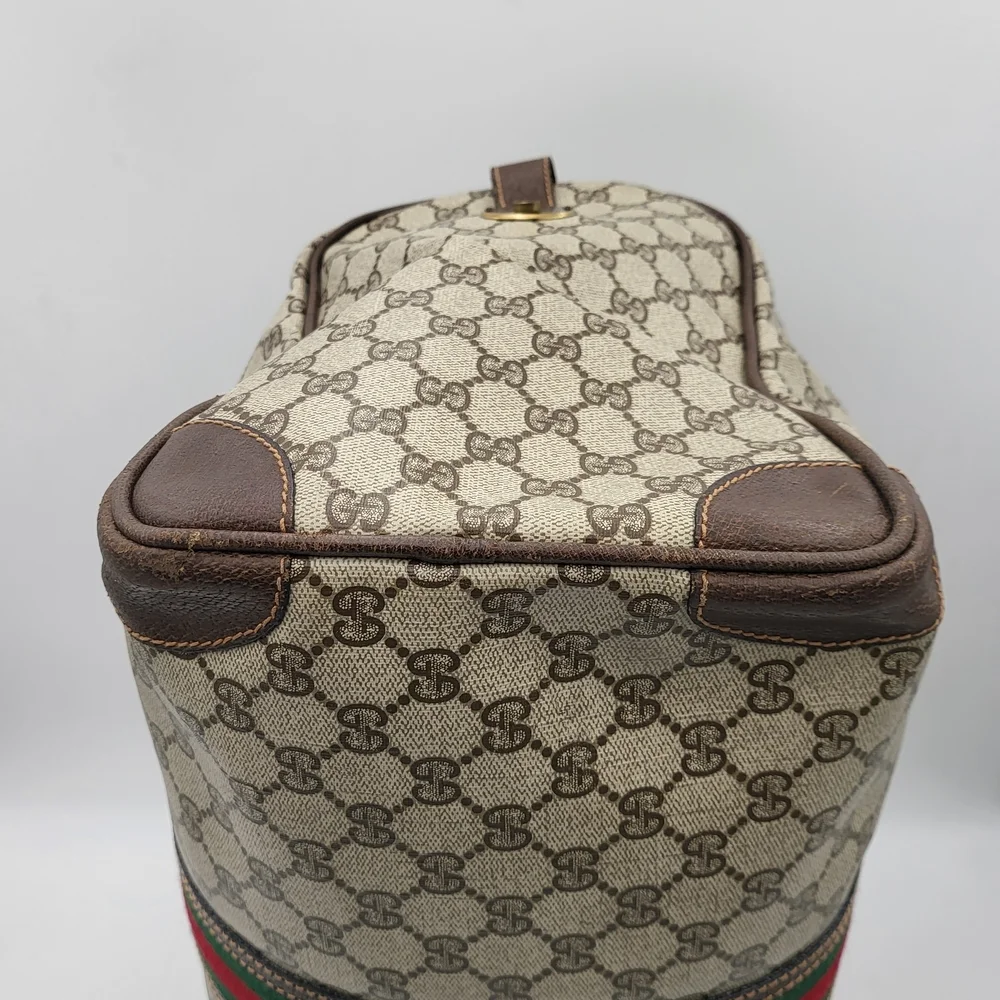 Gucci Sherry Line Boston 50 Travel Bag Weekender..Authentic.. - Picture 7 of 16